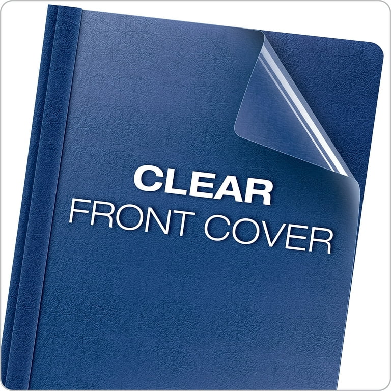 Oxford Premium Clear Front Report Cover Report Cover Clear Front