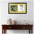 thumbnail image 2 of ArtToFrames Collage Photo Picture Frame with 2 - 8.5x8.5 Openings, Framed in Black with Canary and Black Mats (CDM-3926-40), 2 of 8