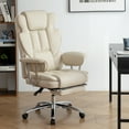 Executive Office Chair, Big and Tall. Leather computer chair. Ergonomic