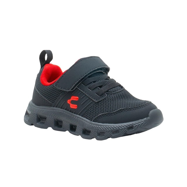 Tenis Charly Para Niño Running Ultra Ligeros Ajuste Contactel negro 18