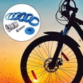 thumbnail image 3 of Paquete de 6 espaciadores de auriculares de , espaciadores de horquilla Azul shamjiam Espaciador de auriculares de bicicleta, 3 of 5