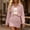 Pink, variant on Sentmoon 2 Piece Outfits for Women Set, Fringe Western Style Top with Pants, Cowgirl Casual Suit for Party S-2XL