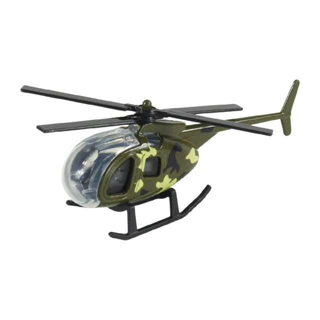 Esquirla 1/64 Scale Diecast Alloy Helicopter Collection Aircraft Airplane Toy Metal Model
