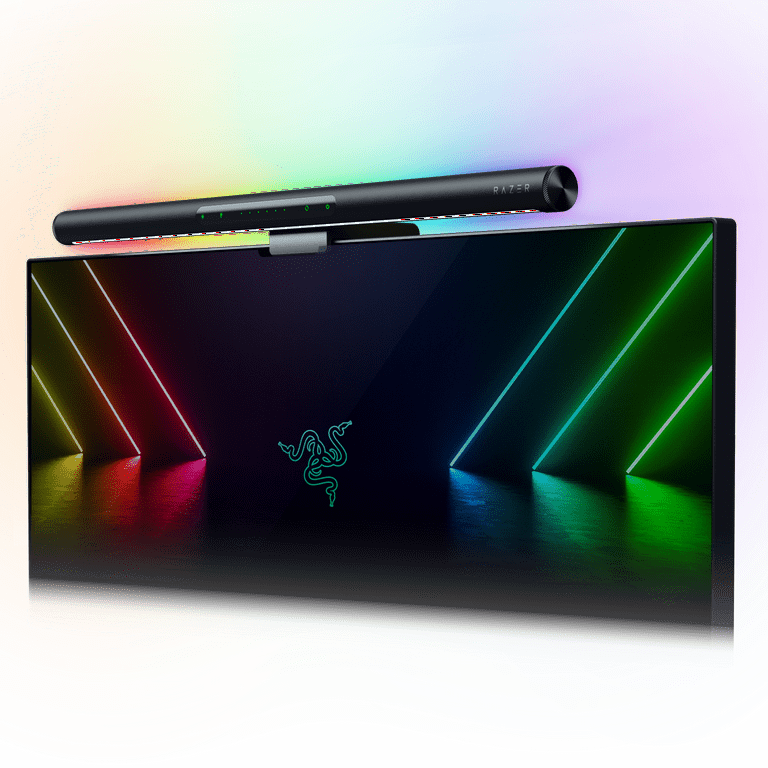 razer aether monitor light bar  ゲーミング Razer Aether Monitor Light Bar - Dual Lighting Options