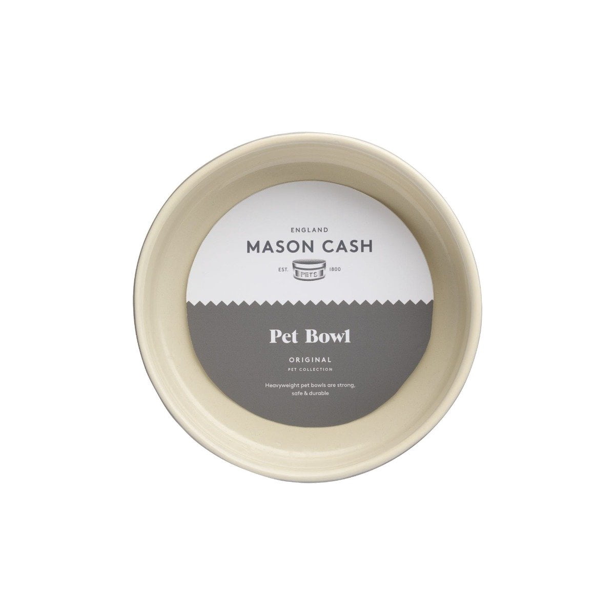 Mason Cash Ceramic Dog Bowl, 15 cm