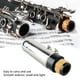 thumbnail image 3 of Accesorio para boquilla de clarinete ANGGREK Boquilla de clarinete Negro Durable, 3 of 7