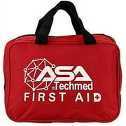 ASA TECHMED 2-in-1 First Aid Kit (120 Piece) + Bonus 32-Piece Mini First Aid Kit: Compact, Lightweight for Emergencies at Home, Outdoors, Car, Camping, Workplace, Hiking & Survival