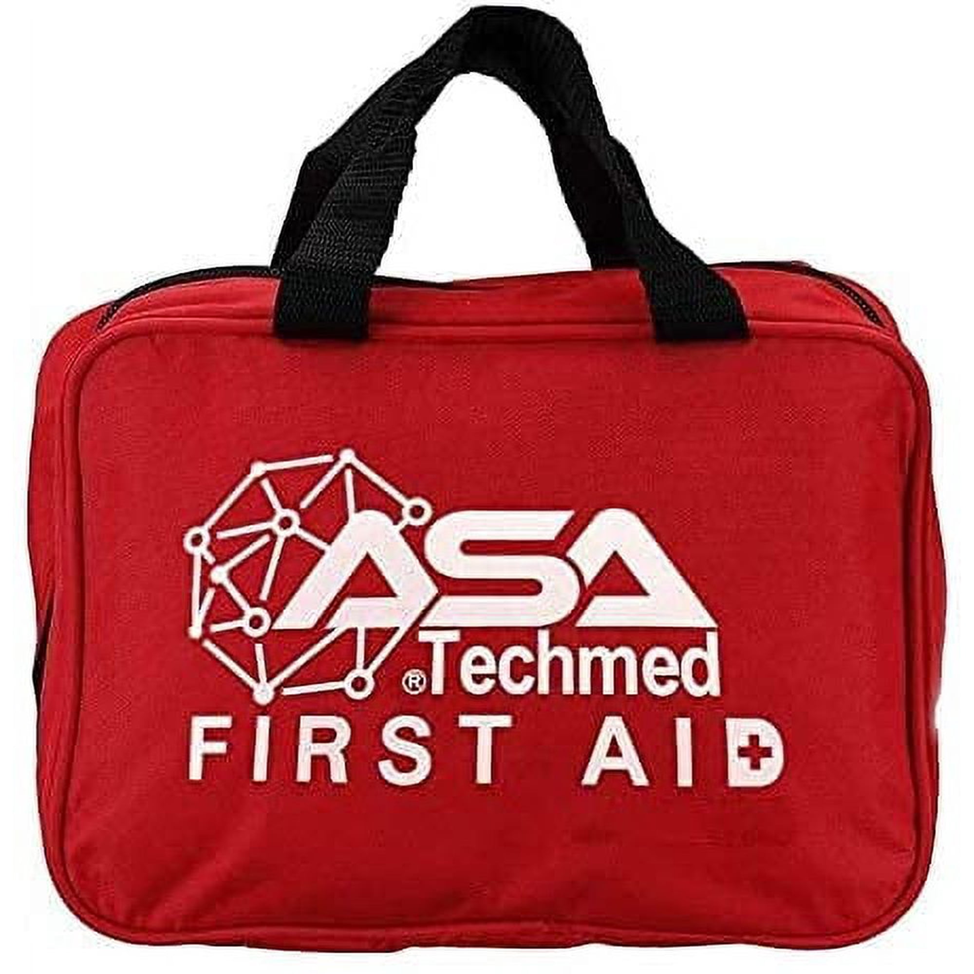 ASA TECHMED 2-in-1 First Aid Kit (120 Piece) + Bonus 32-Piece Mini First Aid Kit: Compact, Lightweight for Emergencies at Home, Outdoors, Car, Camping, Workplace, Hiking & Survival