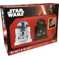 thumbnail image 3 of Star Wars Salt and Pepper Shakers R2D2 and R2Q5 R2-D2 and R2-Q5 New with Box, 3 of 3