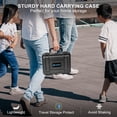 thumbnail image 2 of Lekufee Waterproof Hard Case for DJI Osmo Pocket 4, Osmo Pocket 3, Mic 3/2/Mini, Creator Combo,Power Expansion Combo,Vlogging Camera and Accessories(Case Only), 2 of 7