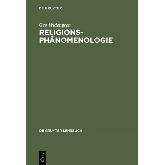 ReligionsphÃ¤nomenologie, (Hardcover)