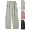 thumbnail image 7 of Men Pants Mens Straight Leg Cargo Slacks Mens Fashion Joggers Sweatpants Trousers Mens Long Pant Straight Casual Trousers Outdoor Trousers Workwear Pants Long Pants, 7 of 7