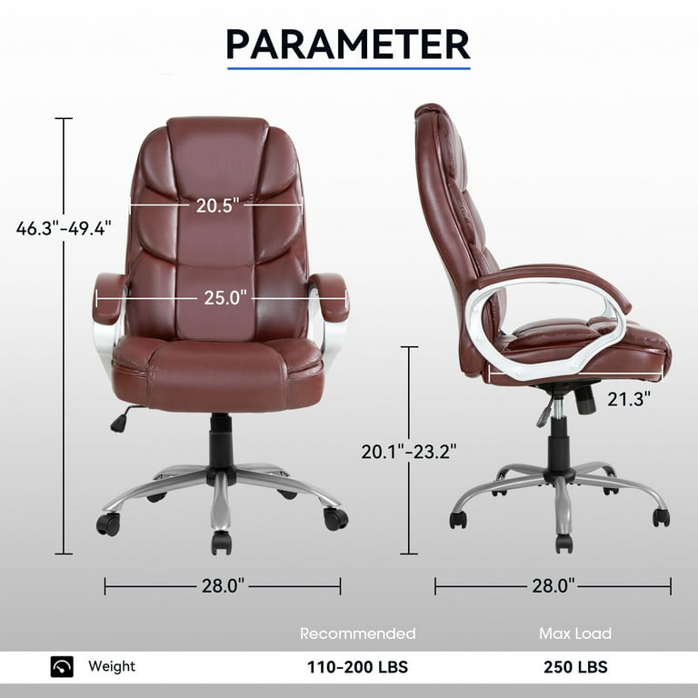 XPOPR Office Chair Desk Chair Ergonomic Computer Chair with Lumbar - Main Image