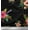 Black, variant on Soimoi Cotton Duck Fabric Leaves & Anemone Flower Printed Fabric 1 Yard 42 Inch Wide