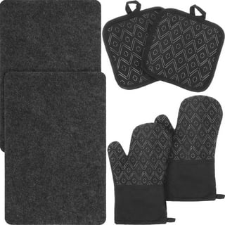 Nyidpsz 2pcs Heat Resistant Mat Heat-Resistant Air Fryer Pad Kitchen Countertop Protector Non-Slip Appliance Moving Mat for Air Fryer Coffee Maker