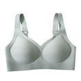 thumbnail image 1 of DPTALR Women Solid Underwear Soft Support Comfortable Breathable Fixed Cup Bra, 1 of 4