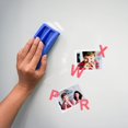 thumbnail image 3 of LOVEVER 26 Pcs English Capital Letter Magnet Flash Stickers Baby Red, 3 of 8