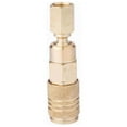 thumbnail image 2 of Craftsman Brass Universal Swivel Coupler 1/4 in. Female 1 pc, 2 of 5