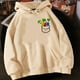 thumbnail image 3 of Sudadera con capucha Pikmin para mujer, estética Y2K, sudadera con capucha Y2K, ropa gótica femenina, 3 of 5