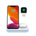 thumbnail image 4 of PDKUAI 3 in 1 Wireless Charger for Apple Watch iPhone 15 14 13 12 11 x 8 Charging Dock Station for Airpods Pro, 4 of 7