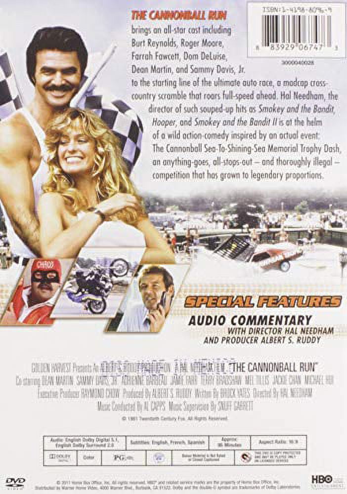 グランドホールセール Cannonball The Video: Home HBO Run DVD Adventure & Action - その他