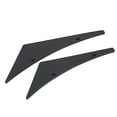 thumbnail image 3 of 4pcs divisor divisor aletas altálico delantero spoiler canards universales abdominales pláshicos para la mayoría de los automóviles con paquete de hardware de montaje, 3 of 7