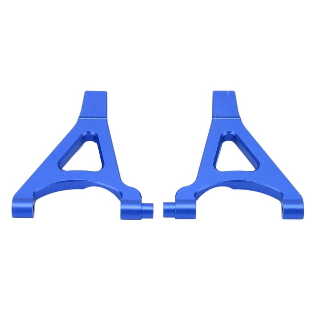 1 par de brazos de suspensión delanteros superiores de aleación de aluminio para Traxxas Slash4WD 1/16 RC Car Upgrade Parts Bleu