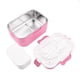 thumbnail image 5 of Calentador de alimentos Bento de 1,5 l en color rosa para comidas para llevar Fiambrera portátil para calentar en el coche de 220 V, 5 of 8