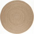 thumbnail image 1 of Rhody Rug CD56R120X120 10 ft. Camden Tweed Round Rug, Natural, 1 of 1