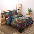 thumbnail image 2 of Tema Ropa de Cama Funda Nórdica Tamaño Queen, Funda Nórdica Verde con 2 Fundas de Almohada,, 2 of 7