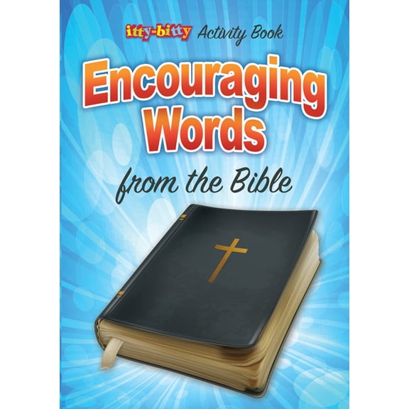 Encouraging Words from the Bible (Pk of 6): Itty-Bitty Bible Activity Book, (Paperback)