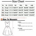 thumbnail image 3 of Kaemgyyd Fall Dresses for Women Casual Loose Crew Neck Ruffles Dress Short Sleeve Stripe Printing Flowy a Line Mini Dress, 3 of 7