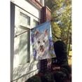 thumbnail image 3 of Carolines Treasures PPP3210CHF Westie Hydrangea Flag Canvas House Size  Large multicolor, 3 of 4