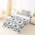 thumbnail image 5 of Erosebridal Retro Aztec Print Twin Sheet Sets,Vintage Southwestern Bohemian Bedding 3-Piece, 5 of 6