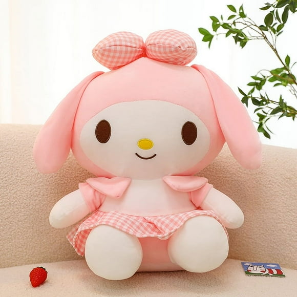 Plush Stuffed Toy Stuffed Toy 35cm Big Size Kawaii Sanrio Cartoon My Melody Plush Toys Dress Plushies Dolls Flower Skirt Anime Stuffed Room Deco Kids Gifts,Stuffed Toy