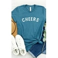 thumbnail image 4 of Distressed Cheers Graphic Tee T-Shirt, 4 of 5