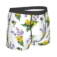 thumbnail image 4 of Uemuo Lavender Flowers Pattern Men's Boxer Briefs,Trunk Anti-Chafing,Comfortable, Durable, and Stylish Underwear-Medium, 4 of 9