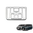 thumbnail image 3 of Car Glossy Black Interior Front Reading Light Lamp Cover Trim Sticker For Noah Voxy 90 Series 2022, 3 of 5