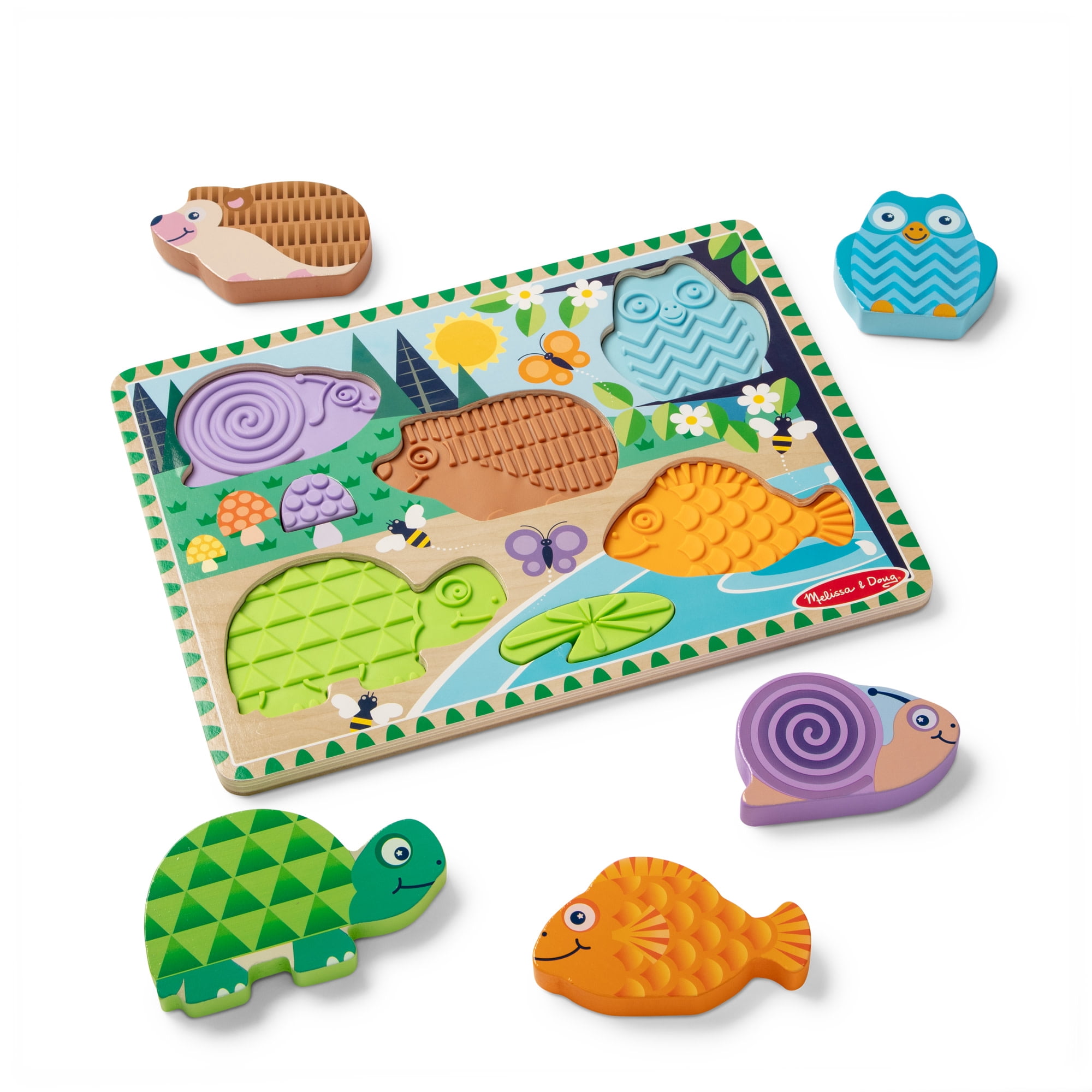 Melissa & Doug Four Seasons Cardboard Floor Puzzle, Set of 4