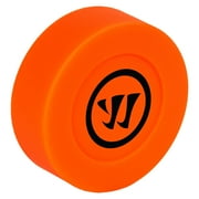 Warrior Orange Street Hockey Puck - Plastic - 3 Diameter x 1 Tall - Medium Density for Outdoor