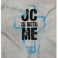 thumbnail image 2 of Christ is With Me Christian Faith Sweatshirt for Men or Women Brisco Brands S, 2 of 6