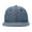 Blue, variant on Premium Flat Bill Snapback Chambray Hat 6 Panel Cap (Navy Blue)