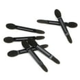 thumbnail image 3 of EeaseMX 50 pinceles de esponja de doble punta negros para sombras de ojos, aplicadores de sombras de ojos, pinceles de maquillaje, 3 of 7