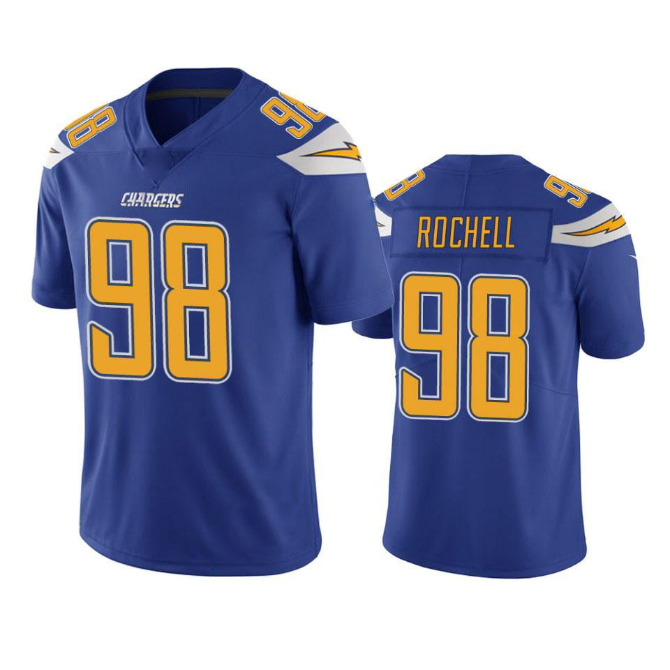 NFL_Jerseys Jersey Los Angeles''Chargers'' #97 Joey Bosa 17 Philip Rivers  13 Keenan Allen''NFL'' Youth Custom Royal Color Rush Limited Jersey 