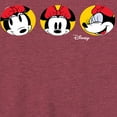 thumbnail image 3 of Disney - Mickey & Friends - Minnie Mouse - All the Faces of Minnie - Women's Racerback Tank Top, 3 of 5