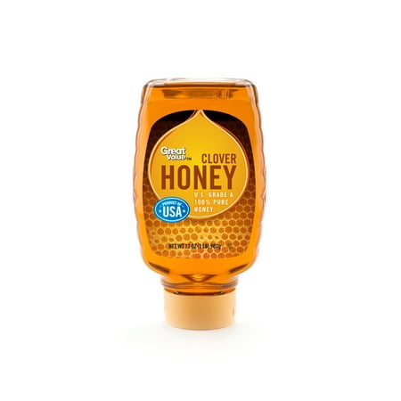 Great Value, U.S.A. Honey, 32 oz Inverted