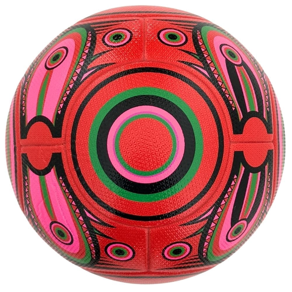 Deer Flash Soccer Ball – for Club, Training, Match Performance,Indoor & Outdoor Soccer,Suitable for Grass & Astro | 14 Panel, Fabric Wrapped Rubber Bladder | Size 5 for Youth & Adult Soccer Players |