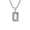 Silver 0 no Chain, variant on Jewelry Retro Zircon Lucky Numbers Hip Hop Street Personality Trend Basketball Numbers 0-9 Talisman Necklaces Silver 6 no Chain