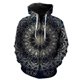 thumbnail image 1 of Sudadera con capucha y cremallera de mandala para hombre, estilo Harajuku, informal, unisex, con estampado 3D, de manga larga, de gran tamaño, estilo hip hop, con chaquetas y capucha., 1 of 6