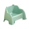 thumbnail image 5 of deevoka Small Stool Foot Rest Stable Sturdy Comfortable Foot Stool with Back Support Green, 5 of 9
